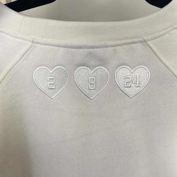 NEW w Tags Mamba & Mambacita Women’s Sweatshirt White - Picture 2 of 3